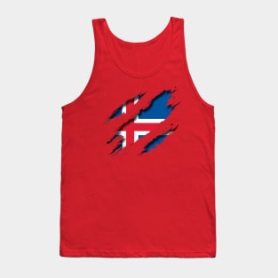 Iceland Shredding Tank Top